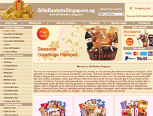 Tablet Screenshot of giftbasketssingapore.sg